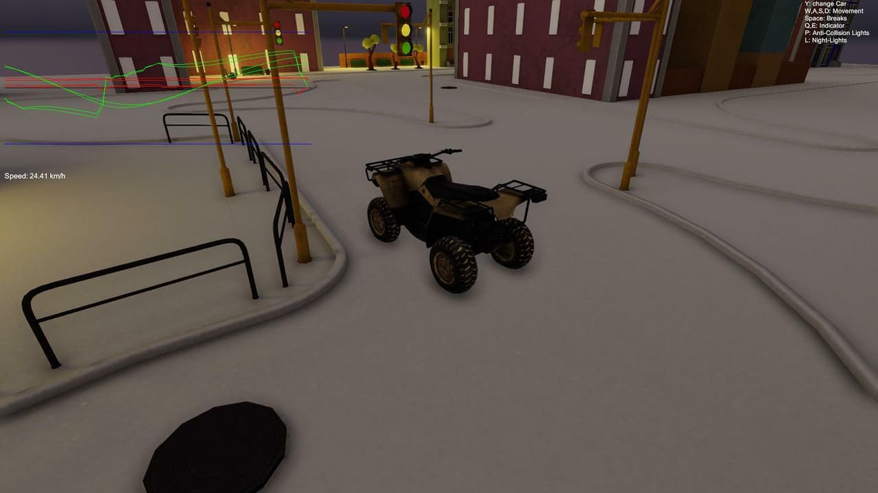 Car Racing - Physics & Artificial Intelligence screenshot 4