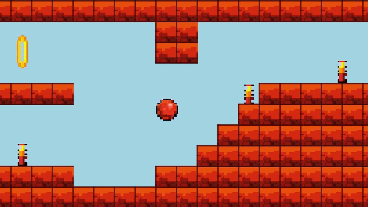 Classic Bounce Game screenshot 2