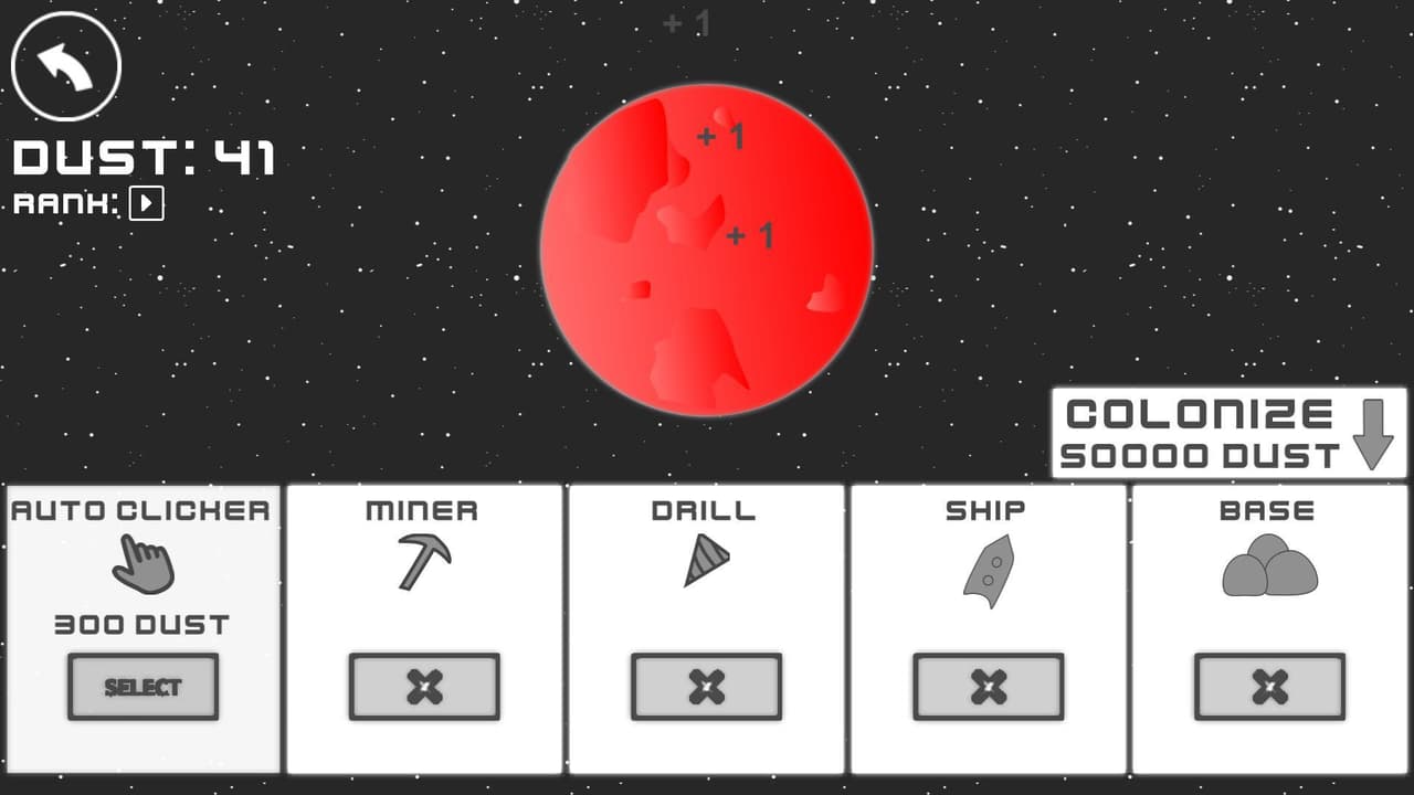 Planet Clicker (M-King) screenshot 5