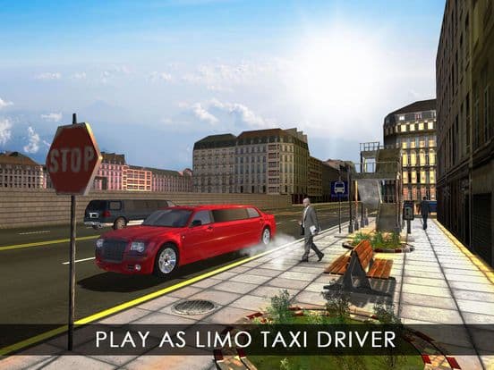 City Limo Taxi Driving Simulator screenshot 3