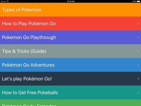 GuideApp - How To Play for Pokemon Go