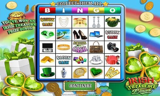 Irish Treasure Rainbow Bingo FREE screenshot 6