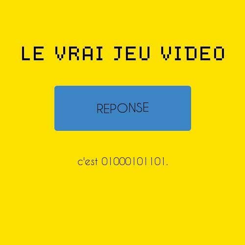Le vrai jeu vidéo: Générateur de réponse screenshot 2