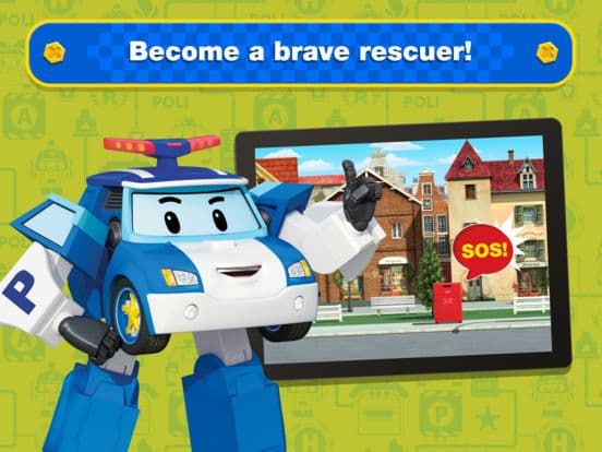 Robocar Poli Cars: Town Games screenshot 2
