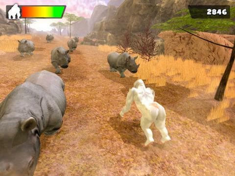 Gorilla Monkey Running Adventure Game For Free