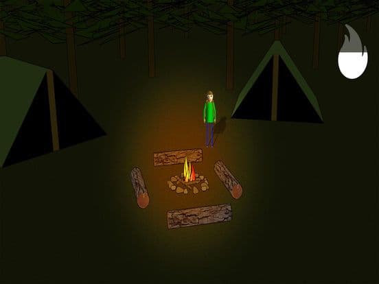 Camping with Baldis screenshot 2