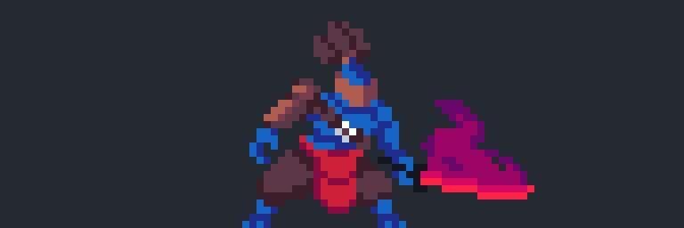 Fantasy Enemy Yokai - Free Pixelart Animated Character screenshot 5