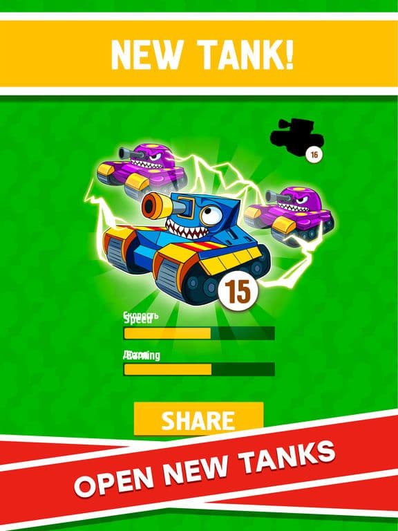 Merge Tanks: Idle Tap Clicker screenshot 3