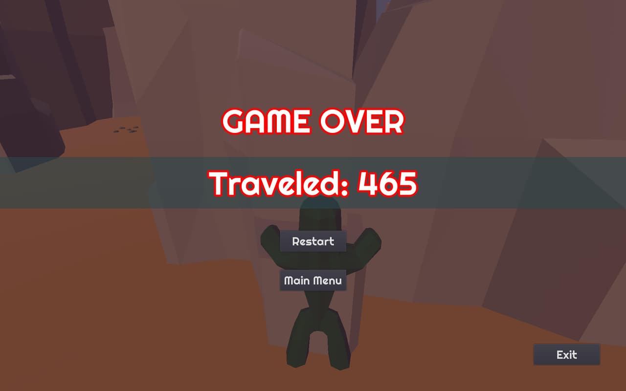 Cacti Run - Project for Godot Wild Jam #6 screenshot 4