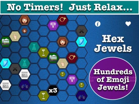 Hex Jewels: Relaxing Logic & Wisdom Mediation Game