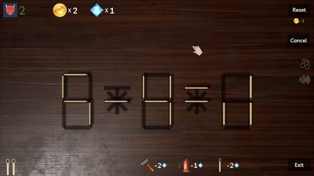 Puzzle: Fire Sticks