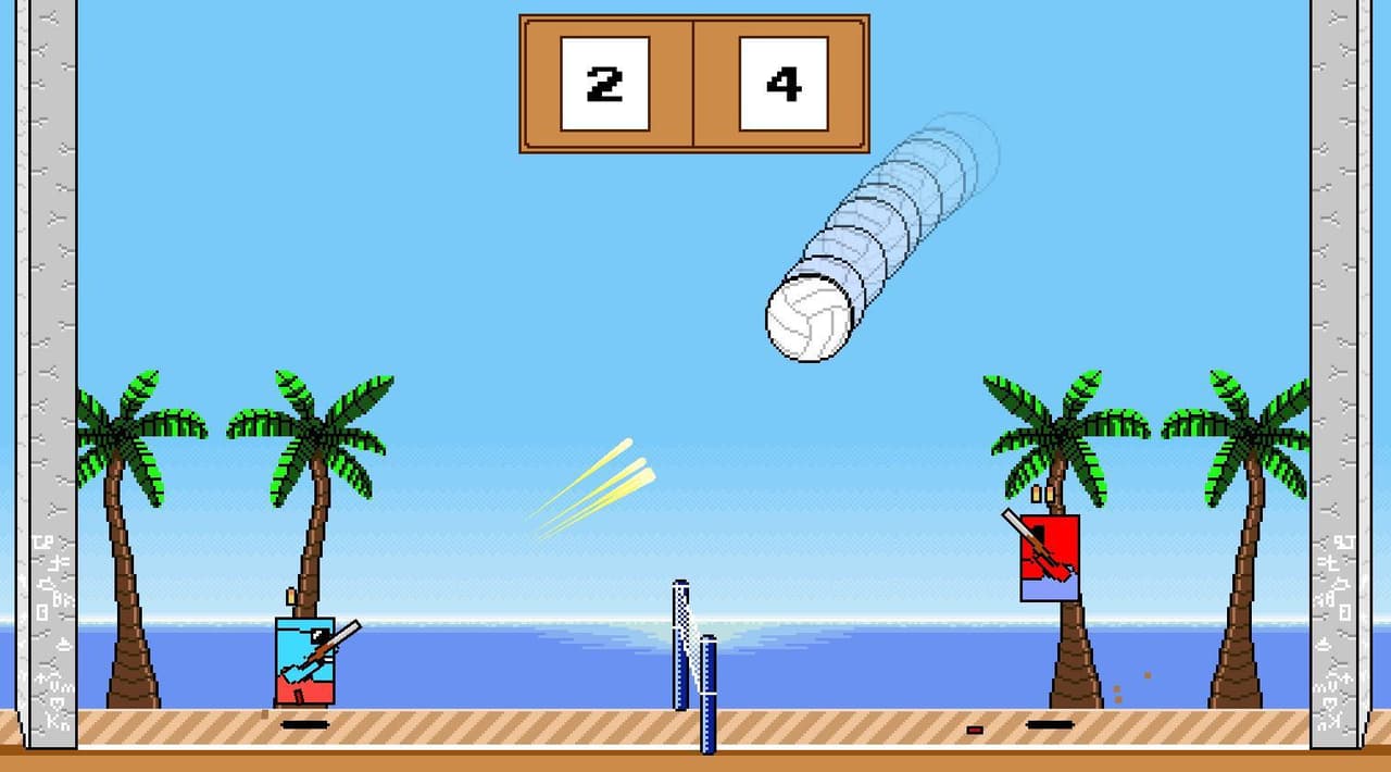 Shotgun Volleyball