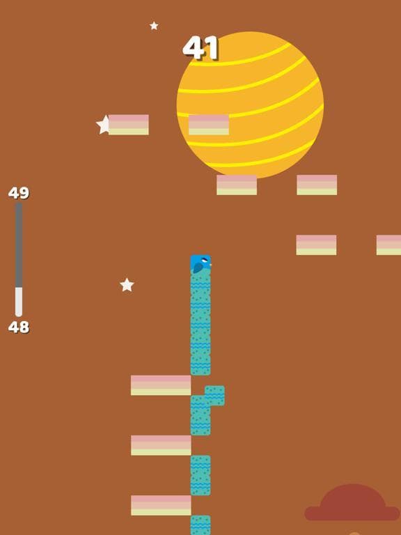 Square Bird Goes Up screenshot 2