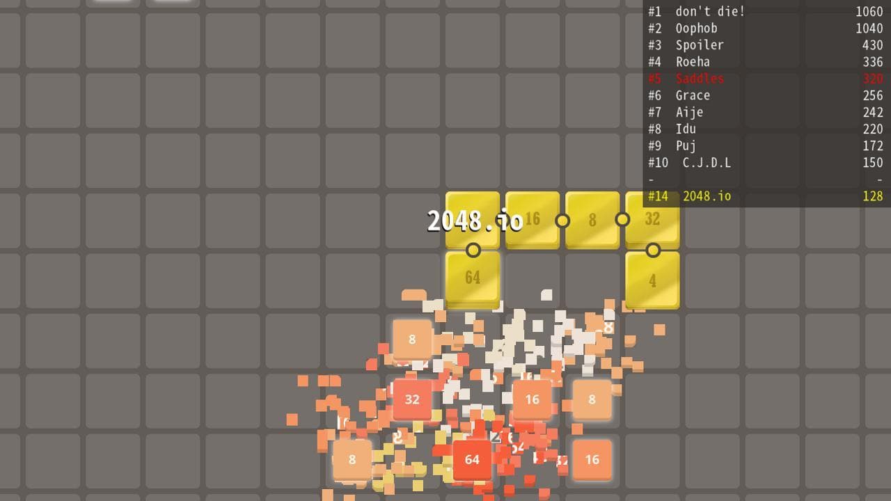 2048.io screenshot 3