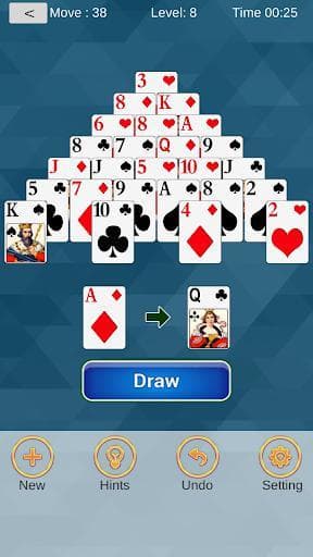 Pyramid Solitaire: 300 levels screenshot 2