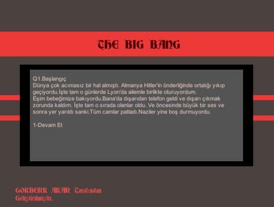 The BIG BANG (gokberkakar)