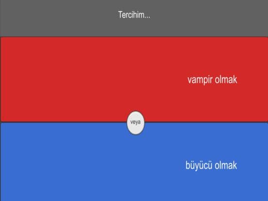 Tercihin Ne? screenshot 2