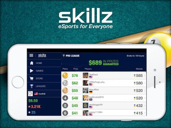 Real Money Pool - Win Cash With Skillz