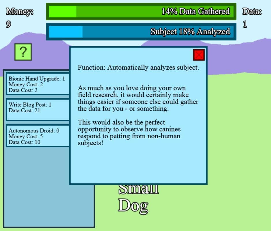 Scientist in the Dog Park screenshot 3