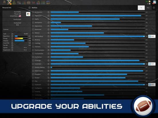 Football Superstar: US Edition screenshot 4