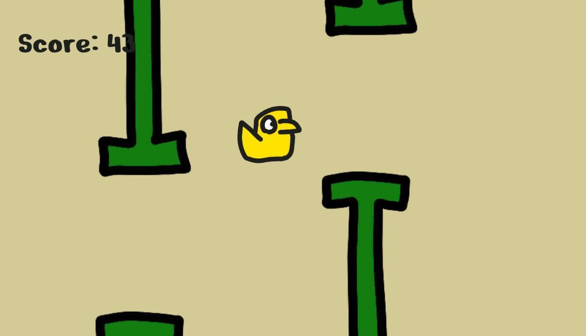 Flappy duck DEMO screenshot 2