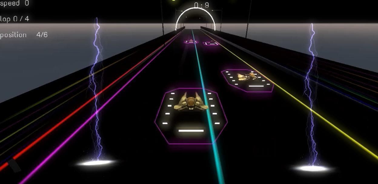 Anti Gravity Race screenshot 2