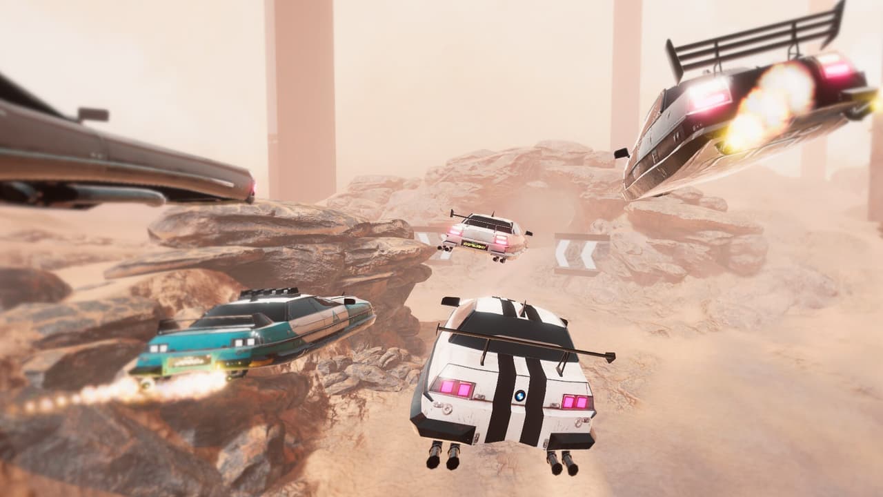 Hovercars 3077: Undeground racing screenshot 6