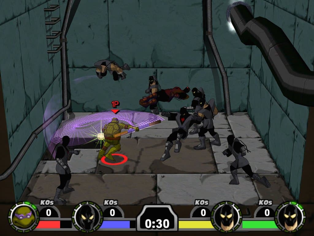 TMNT Mutant Melee screenshot 2