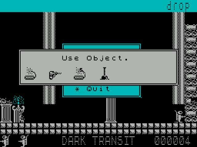 Dark Transit-ZX Spectrum 48kb/128kb screenshot 4