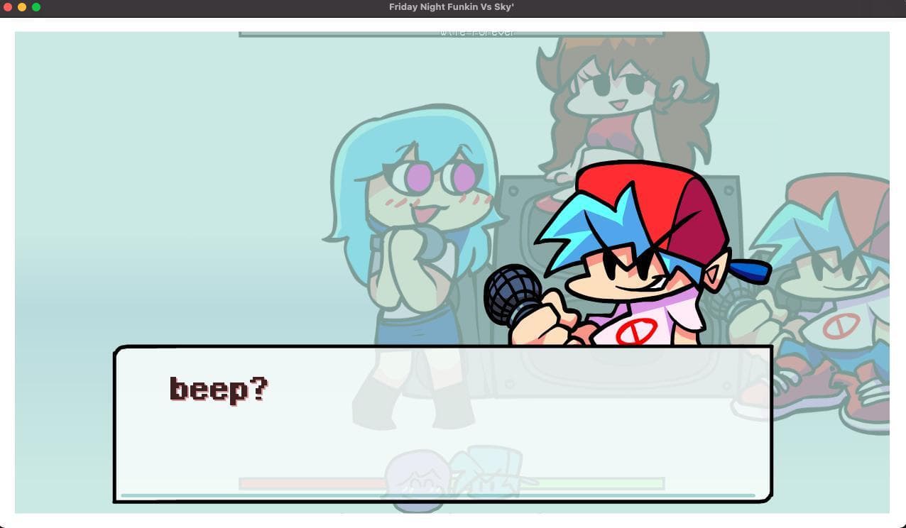 FNF SkyHD And Sky For Mac (With Cutscenes, And Dialogue And all The stuff the original mod Has) screenshot 3