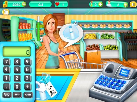 Supermarket Shop Cash Register screenshot 3
