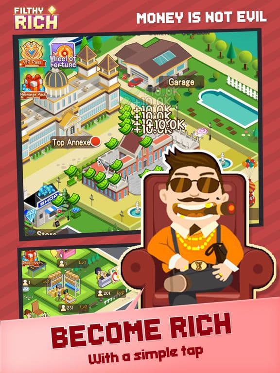Filthy Rich - Money isnt evil screenshot 2