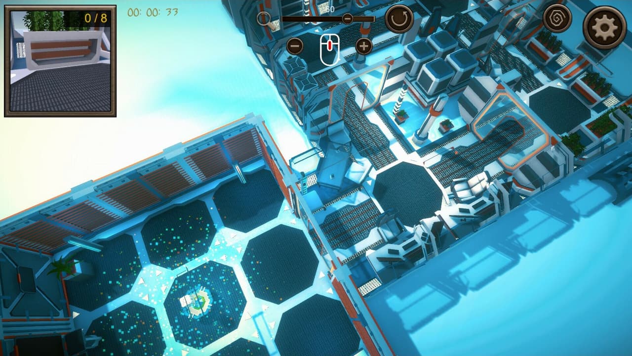 Hidden Space Station Top-Down 3D screenshot 5