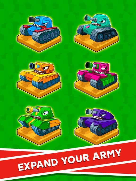 Merge Tanks: Idle Tap Clicker screenshot 4