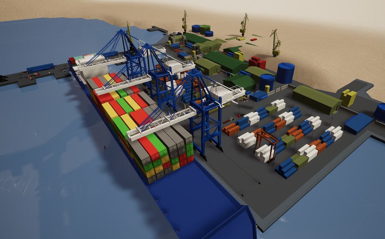 Totally Accurate Suez Canal Training Simulator screenshot 2