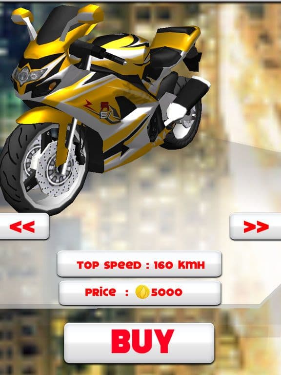 Moto Racer 3D: King Speed Racing Game screenshot 5