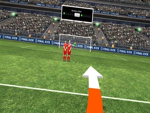 Final Kick VR - Virtual Reality free soccer game for Google Cardboard screenshot 3