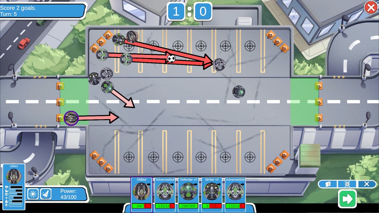 Crazy Robot Ball screenshot 6