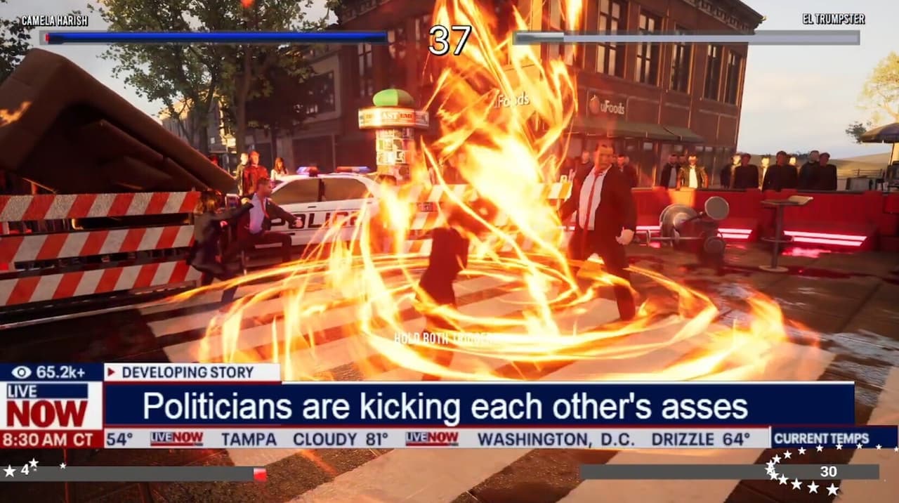 Election FighterZ: Kamala vs trump screenshot 5