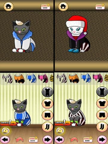 Cute Kitty Cat Dress Up screenshot 3