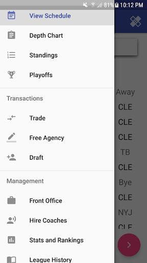 American Football Manager screenshot 2