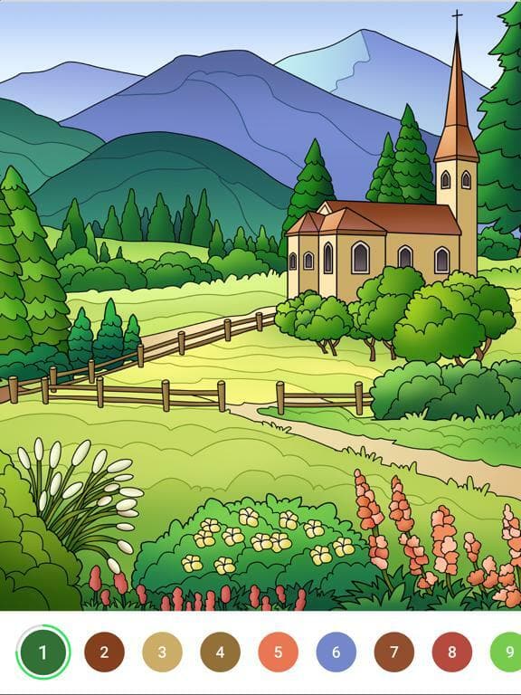 Bible Color - Paint by Number screenshot 4