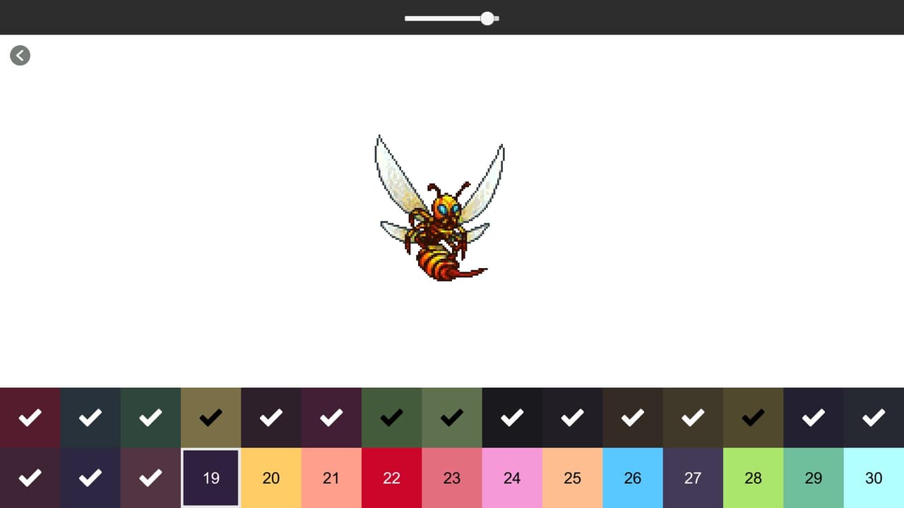 RETRO-PIXEL COLOR PALETTE: Color by Number screenshot 4