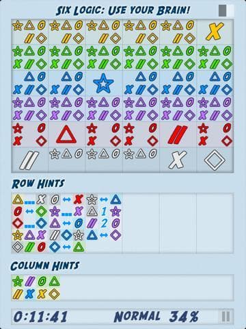 Six Logic: Use your Brain! screenshot 3