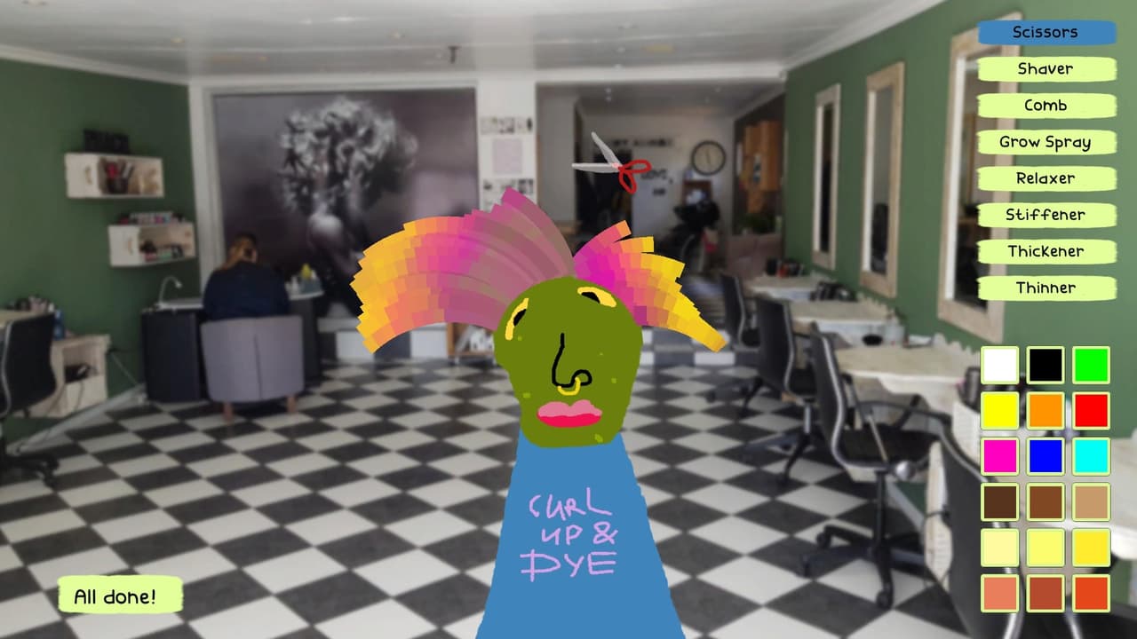 Curl up and Dye screenshot 2