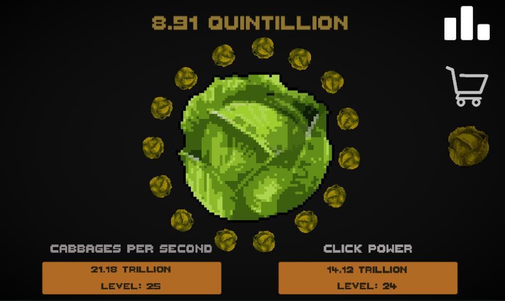 Cabbage Clicker Game screenshot 2