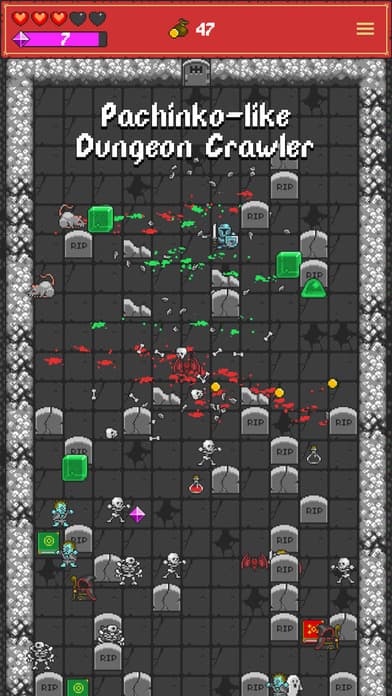 One Tap RPG - Pachinko-like Dungeon Crawler screenshot 2
