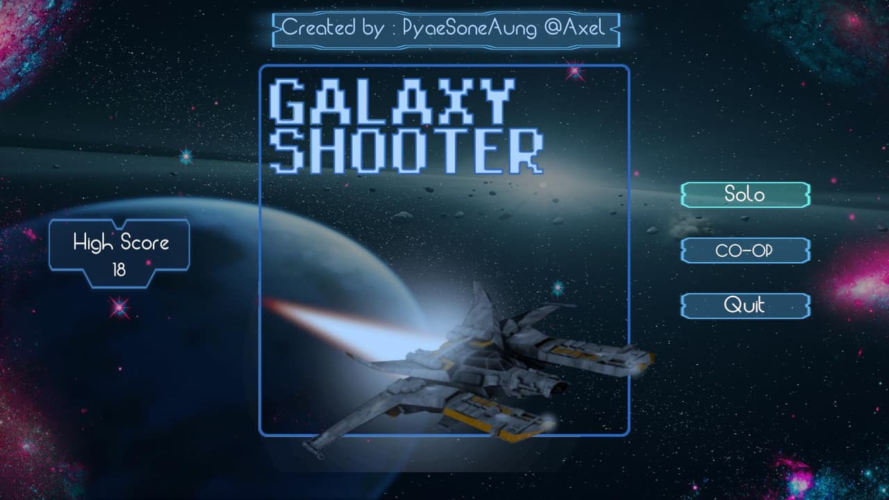 Galaxy Shooter (PYAESONEAUNG) screenshot 2