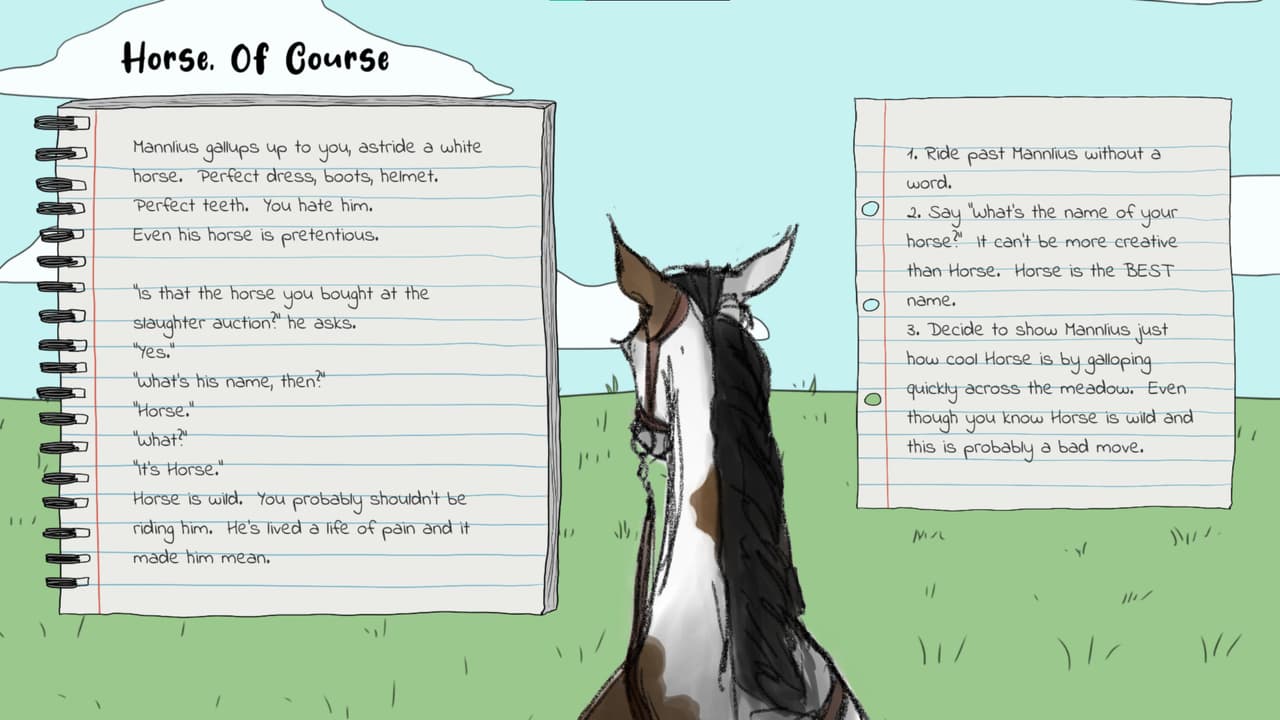 Horse Text Adventure