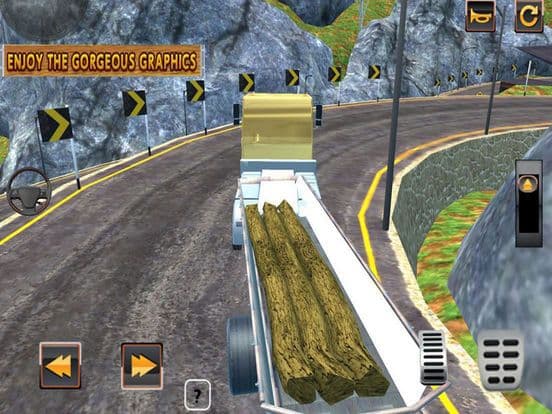 Truck Sim: Extreme Driving Hil screenshot 3